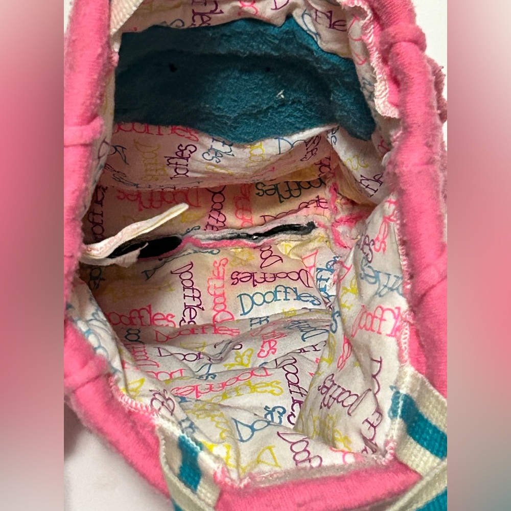 Vintage 1988 Dooffles plush bag/tote from The Imagination Factory. - Picture 6 of 8